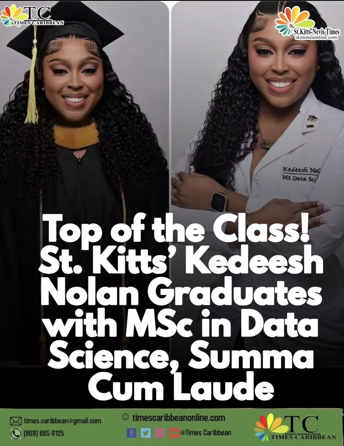 Top of the Class feature about Kedeesh Nolan